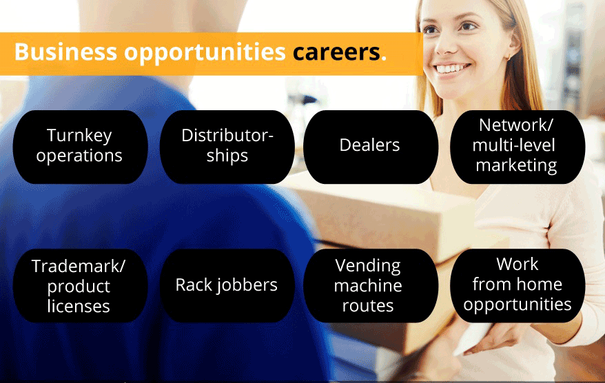 Business opportunities careers.